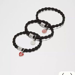 Lululemon 3 Pack Charm Hair Ties